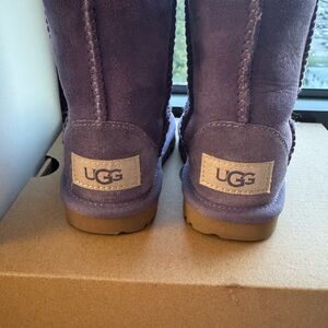 UGG Lavender Suede Boots